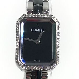 Chanel Watch Premiere H2163 Ss Black